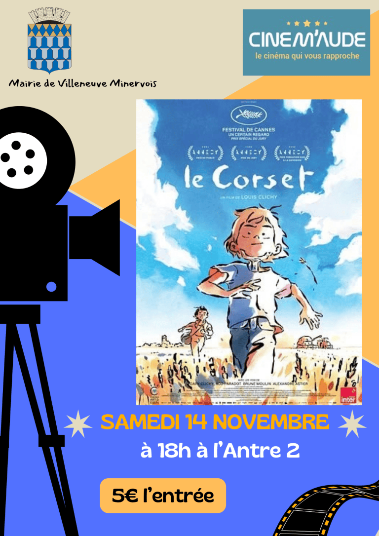 🎬🍿 Projection du film « Le Corset » à l’Antre 2